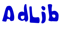 AdLib 字体