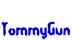 TommyGun 字体