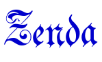 Zenda 字体
