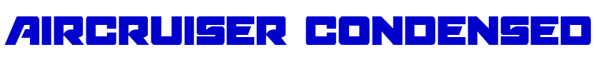 Aircruiser Condensed 字体