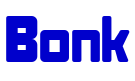 Bonk 字体