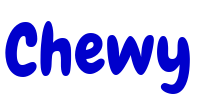 Chewy 字体