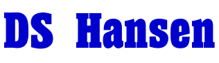 DS Hansen 字体