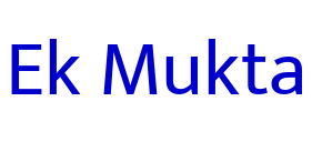 Ek Mukta 字体
