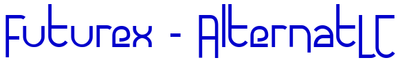 Futurex - AlternatLC 字体