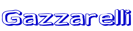 Gazzarelli 字体
