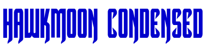 Hawkmoon Condensed 字体
