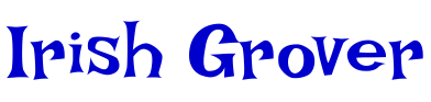 Irish Grover 字体
