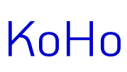 KoHo 字体