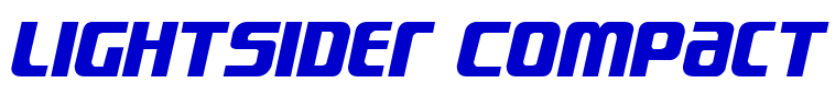 Lightsider Compact 字体