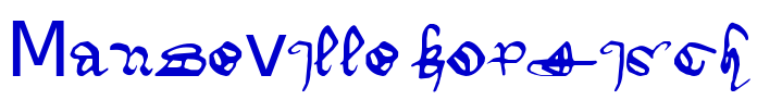 Mandeville koptisch 字体