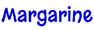 Margarine 字体
