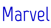 Marvel 字体