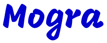 Mogra 字体