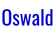 Oswald 字体