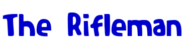 The Rifleman 字体