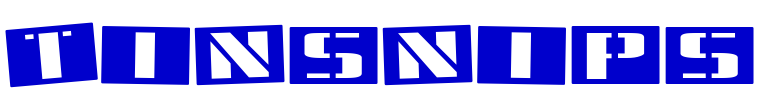 Tinsnips 字体