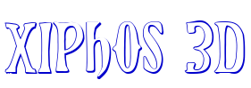 Xiphos 3D 字体