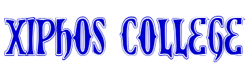 Xiphos College 字体