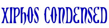 Xiphos Condensed 字体