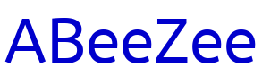 ABeeZee 字体
