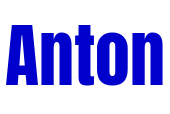 Anton 字体