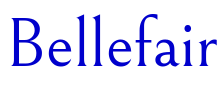 Bellefair 字体