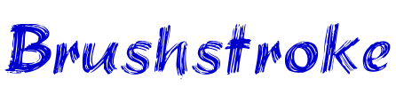 Brushstroke 字体