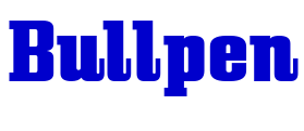 Bullpen 字体