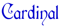 Cardinal 字体