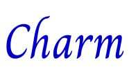 Charm 字体