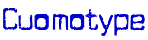 Cuomotype 字体