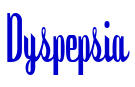 Dyspepsia 字体