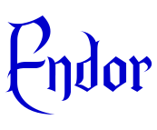 Endor 字体