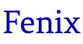 Fenix 字体