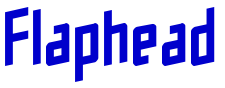 Flaphead 字体