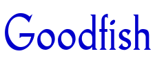 Goodfish 字体