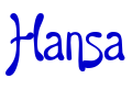Hansa 字体