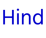 Hind 字体