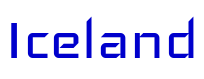 Iceland 字体