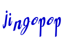 Jingopop 字体