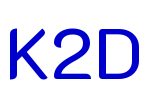 K2D 字体
