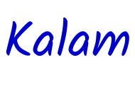 Kalam 字体