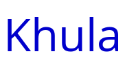 Khula 字体