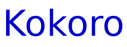 Kokoro 字体
