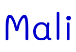 Mali 字体