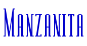 Manzanita 字体