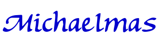 Michaelmas 字体