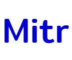 Mitr 字体