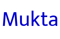 Mukta 字体